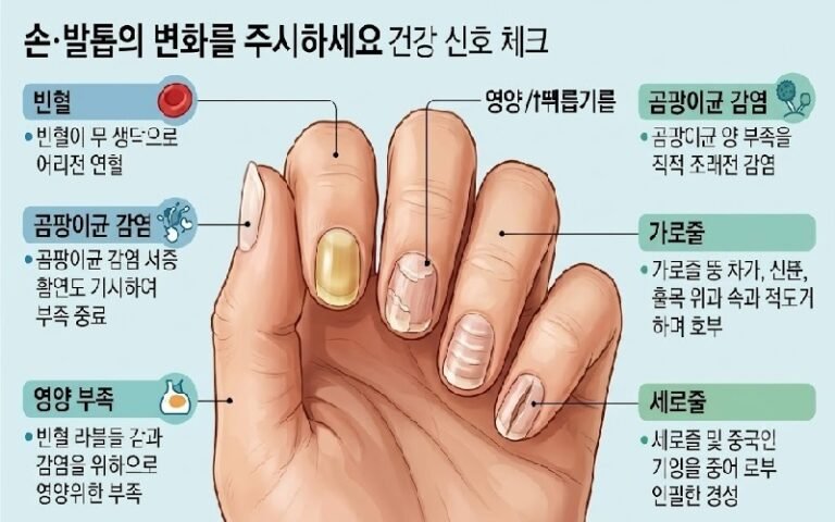 손톱을 보면 건강이 보인다? 무심코 지나치기 쉬운 손·발톱의 경고 신호
