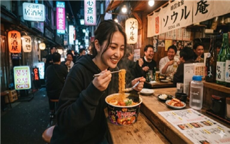 일본을 지배하는 한국 라면