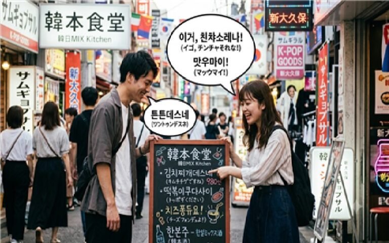 한류 산물 한본어, 일본어야? 한국어야?